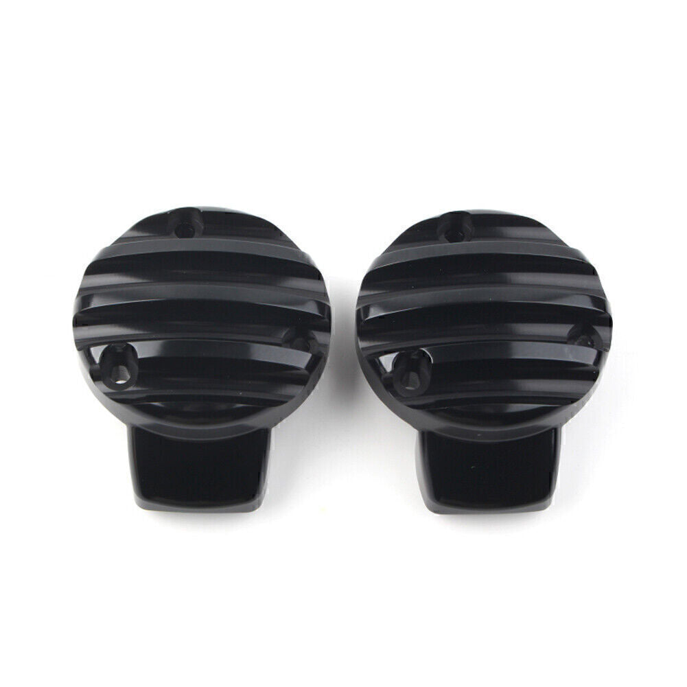 For Bobber 17+ Black Throttle Covers Throttle Body Covers Kit Q