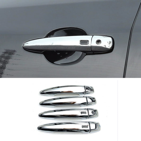 8X ABS Chrome Side Door Handle Cover Molding Trim for Nissan Pathfinder 2022-24