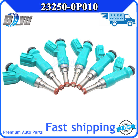 23250-0P010 Brand New Fuel Injector for 2013-16 for Avalon and 2016 Tacoma 3.5L V6 6x v