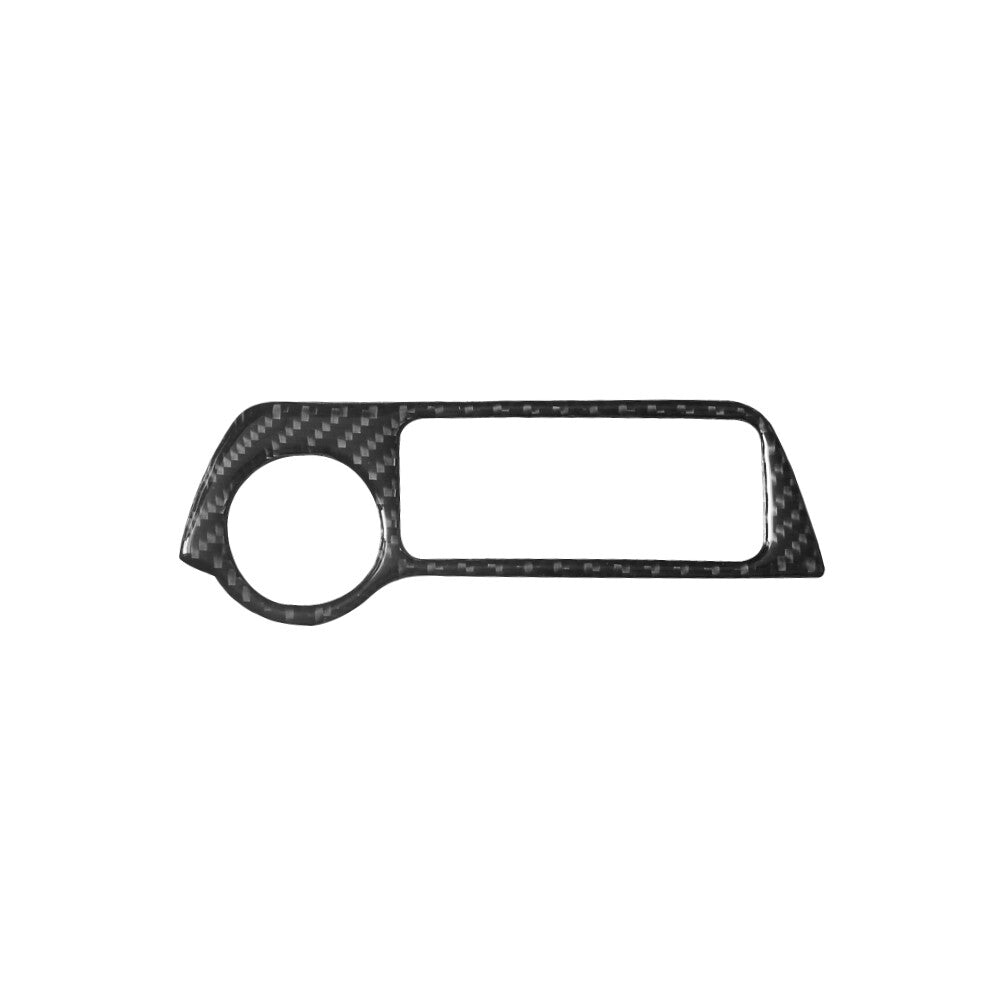 Carbon Fiber Interior Power Outlet Cover Trim for Mitsubishi Outlander 2014-2016