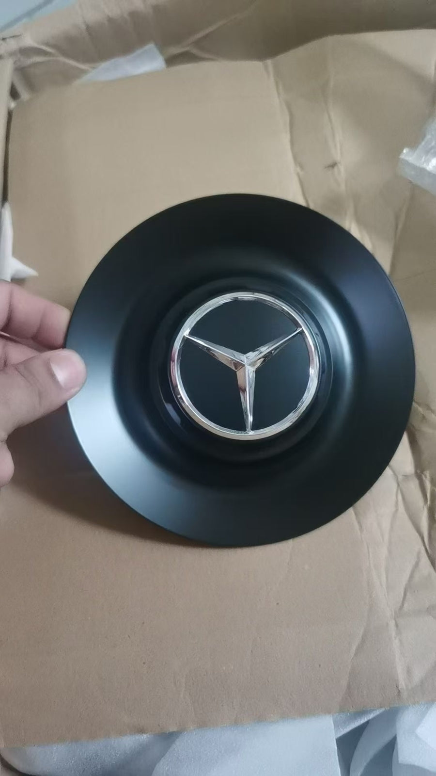 Factory for Mercedes-Benz black center cover, forged wheels C63 S65 00040011009283