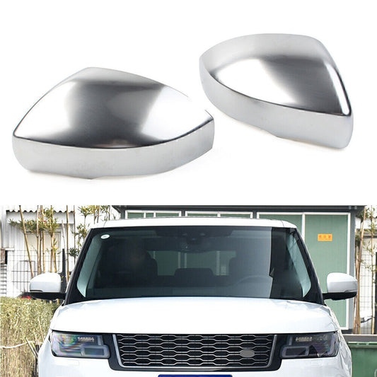 Pair Chrome Mirror Cover Cap for Land Rover LR4 LR5 for Range Rover L405 Sport Vogue Q