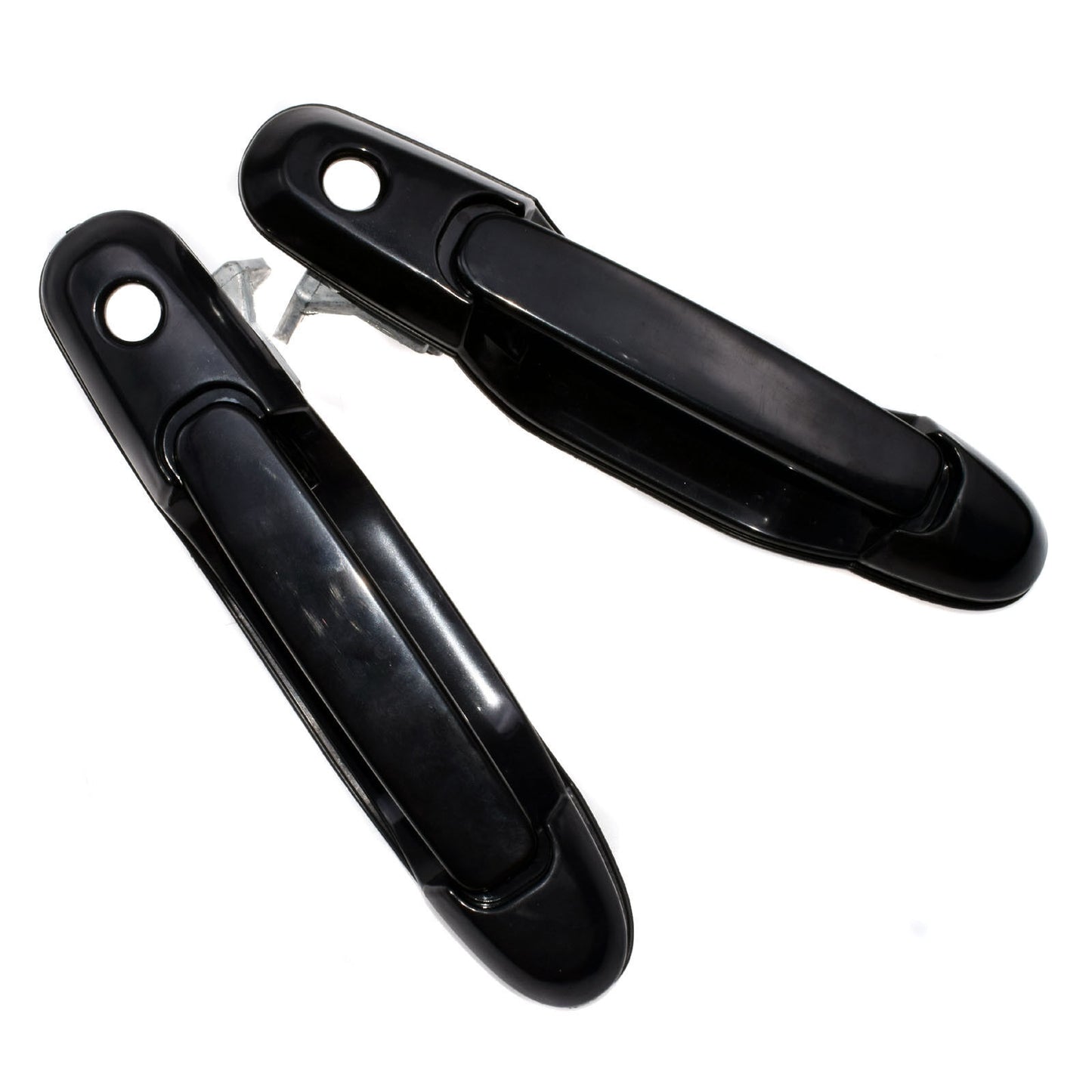 For 1998-03 for Toyota for Sienna 2Pcs Black Exterior Outer Door Handle Front Left Right