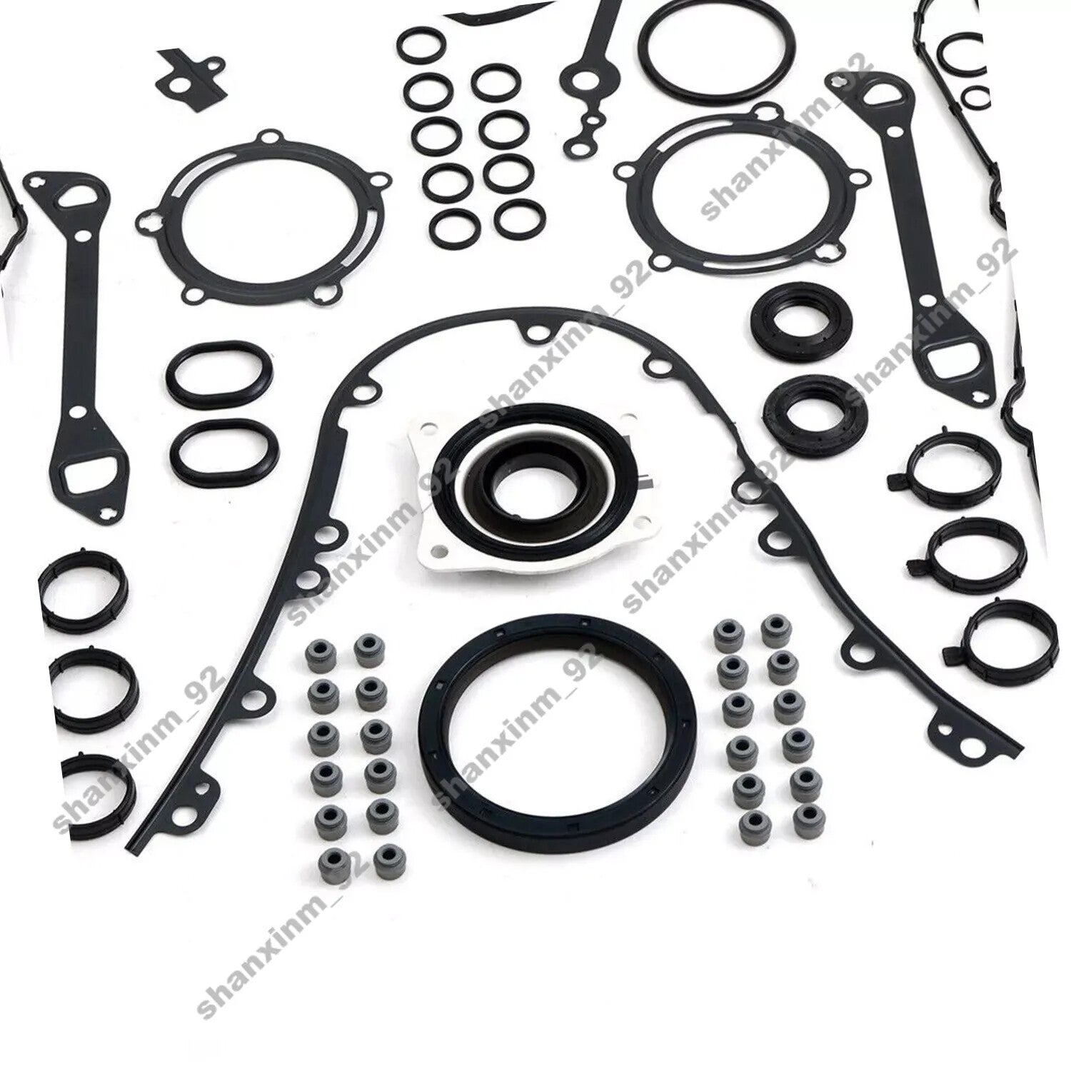 Engine Overhaul Rebuild Pistons Gaskets Kit for Porsche Macan for Panamera S 3.0L