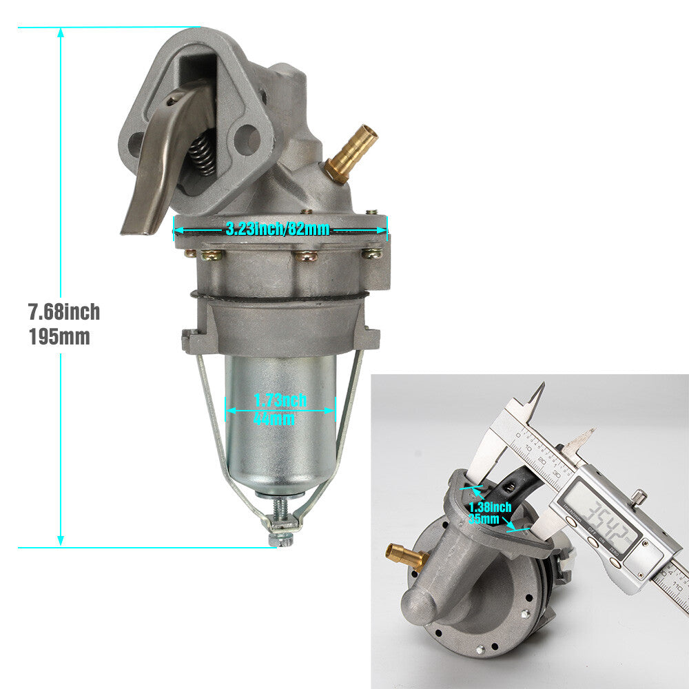 1PC 86234A4 Mechanical Fuel Pump Set For MerCruiser 4.1L 3.0L 3.7L 4.1L OMC 2.5L