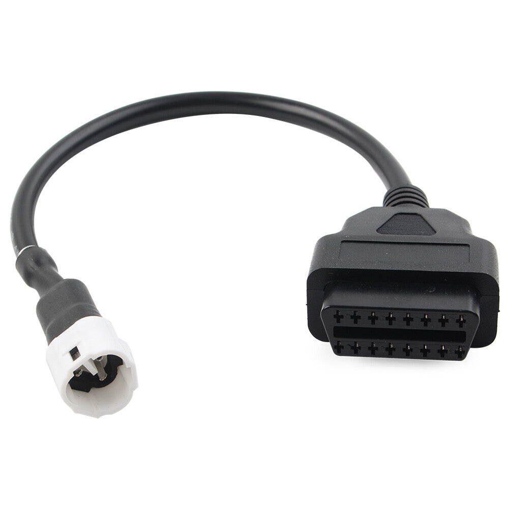 3Pin to 16Pin OBD2 Diagnostic Scanner Adapter Cable for YAMAHA YZF-R125 MT-125 Q