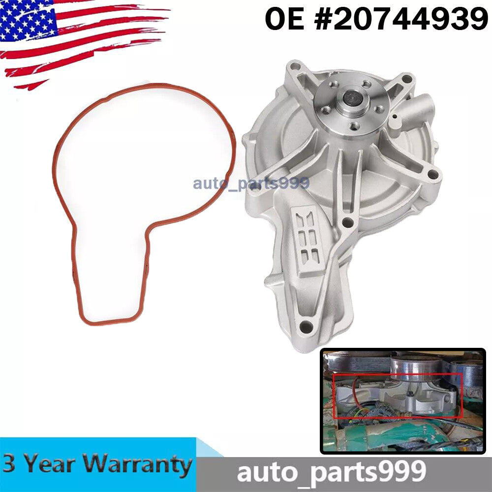 Water pump 85109694 is suitable for PAI 801131E, for Volvo D11, D13, D16, for MACK , MP7, MP8, and model 20744939. n