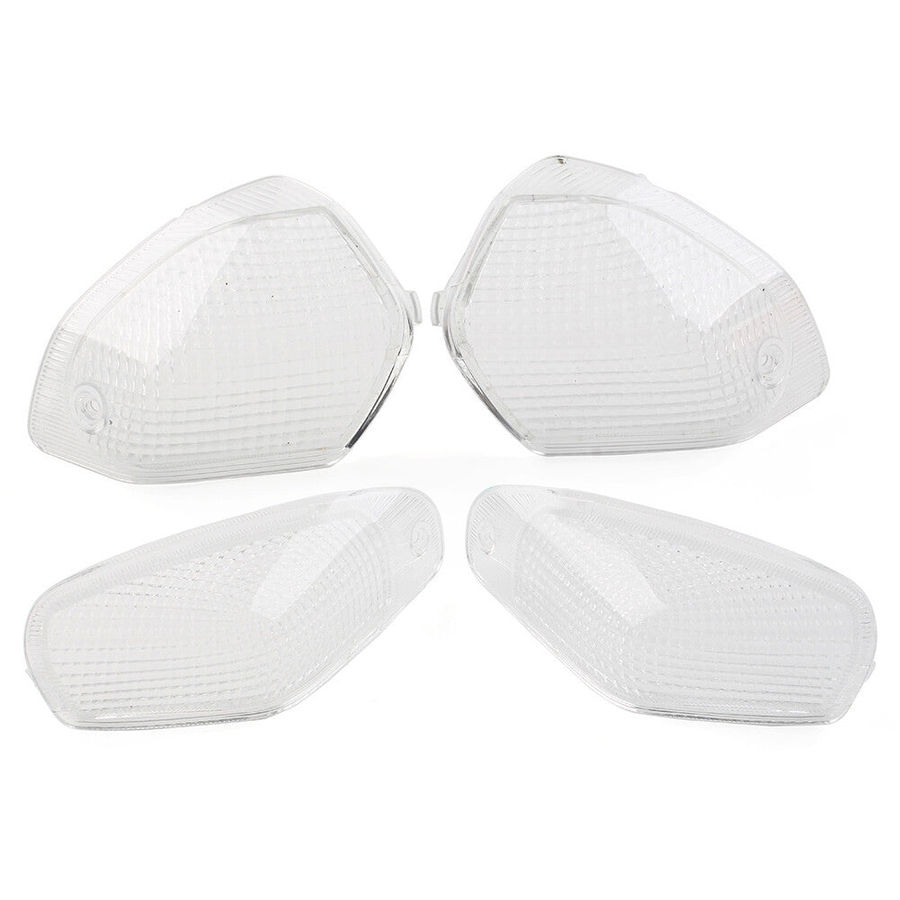 Front Rear Turn Signals Lens for KAWASAKI ZZR400 1993-2003 ZZR 600 1993-08 Clear