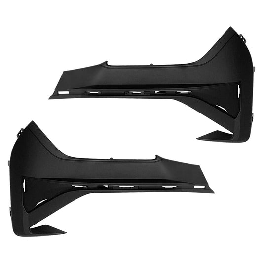 2X For X1 F49 2020-2022 Front Bumper Grille Molding Trim Cover Black Left+Right Q