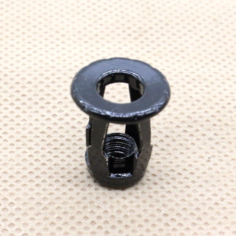 4-Piece Rivet Cap Nut License Bracket Nut Metal Clip for Volkswagen and for Audi N90218403