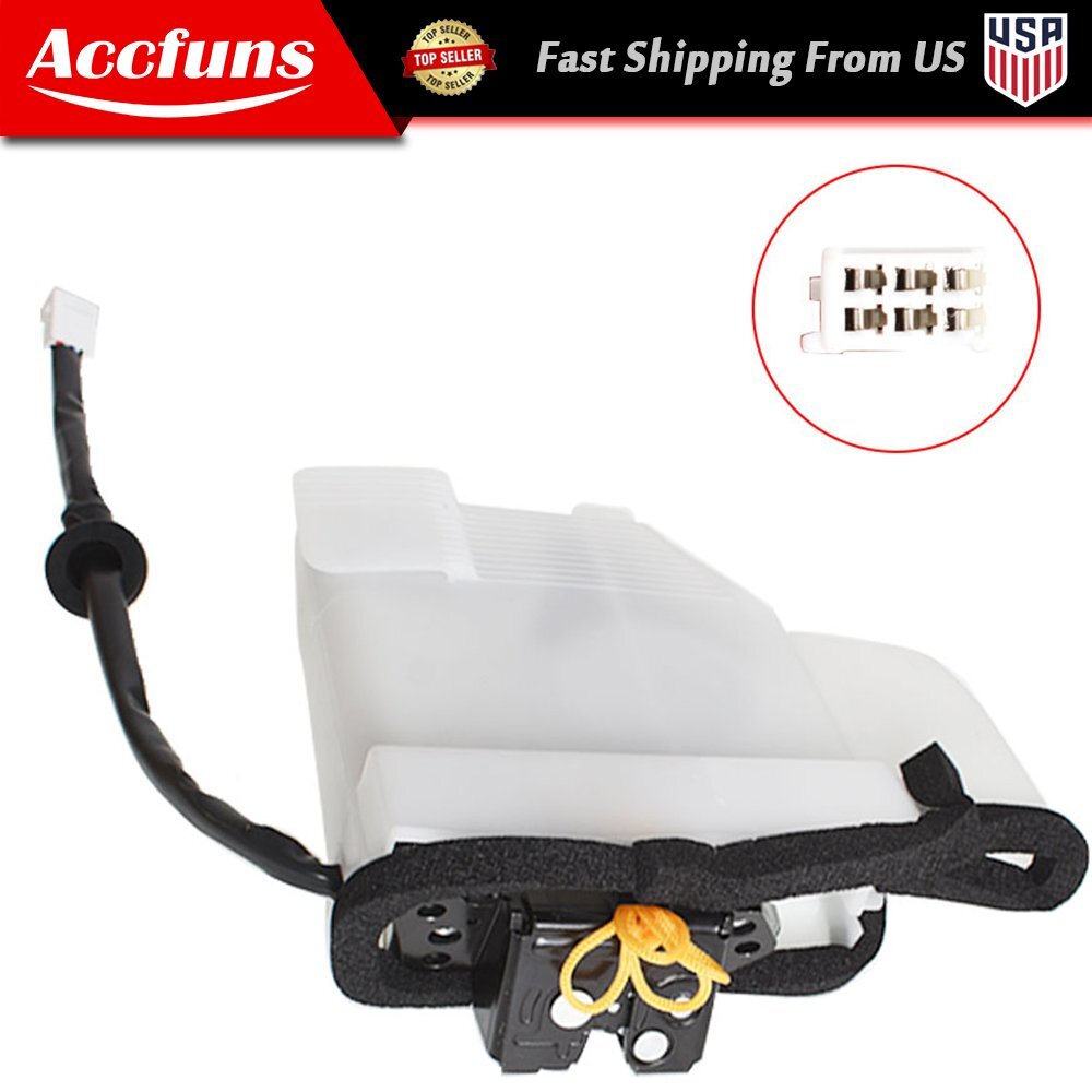 Rear tailgate latch lock, trunk lid lock 69110 - 35090, applicable to 2003 - 2009 4Runner. n