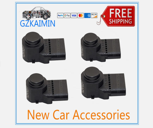 4-pack Equipment Manufacturer 95720-3Z000 4MT006HC for Hyundai i40 Black PDC Parking Sensors