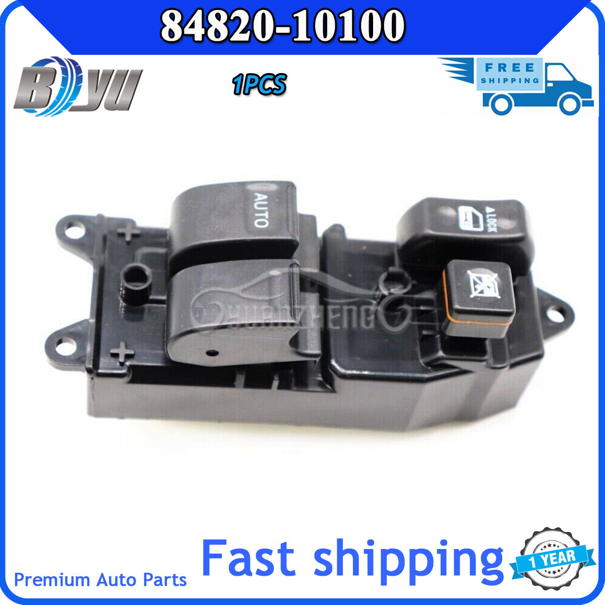 Master Power Window Switch Front Drive Side for Land Cruiser 84820-10100- v