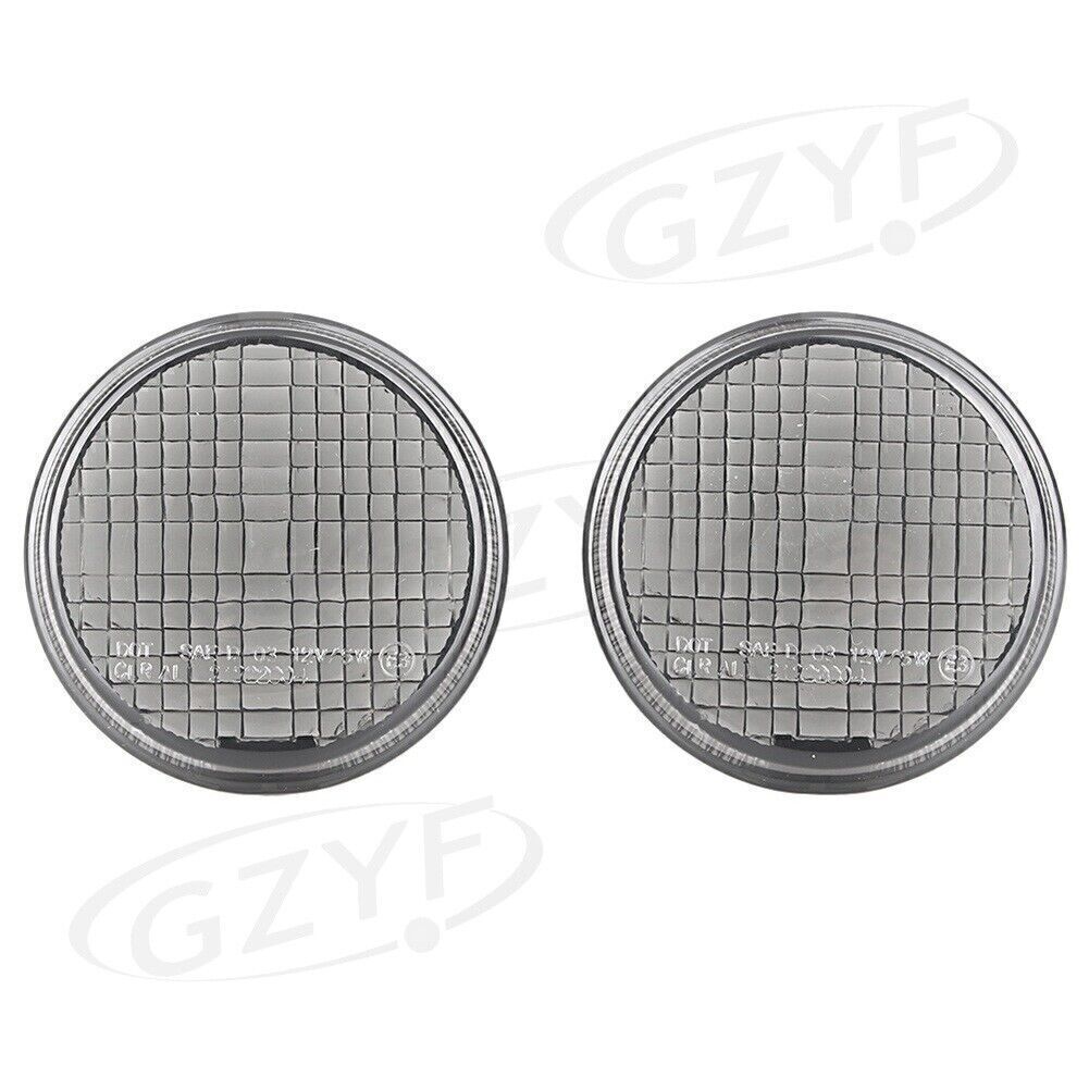 Front Turn Signal Indicator Light Smoke Lens for Honda Cruisers 1997-1999 2000