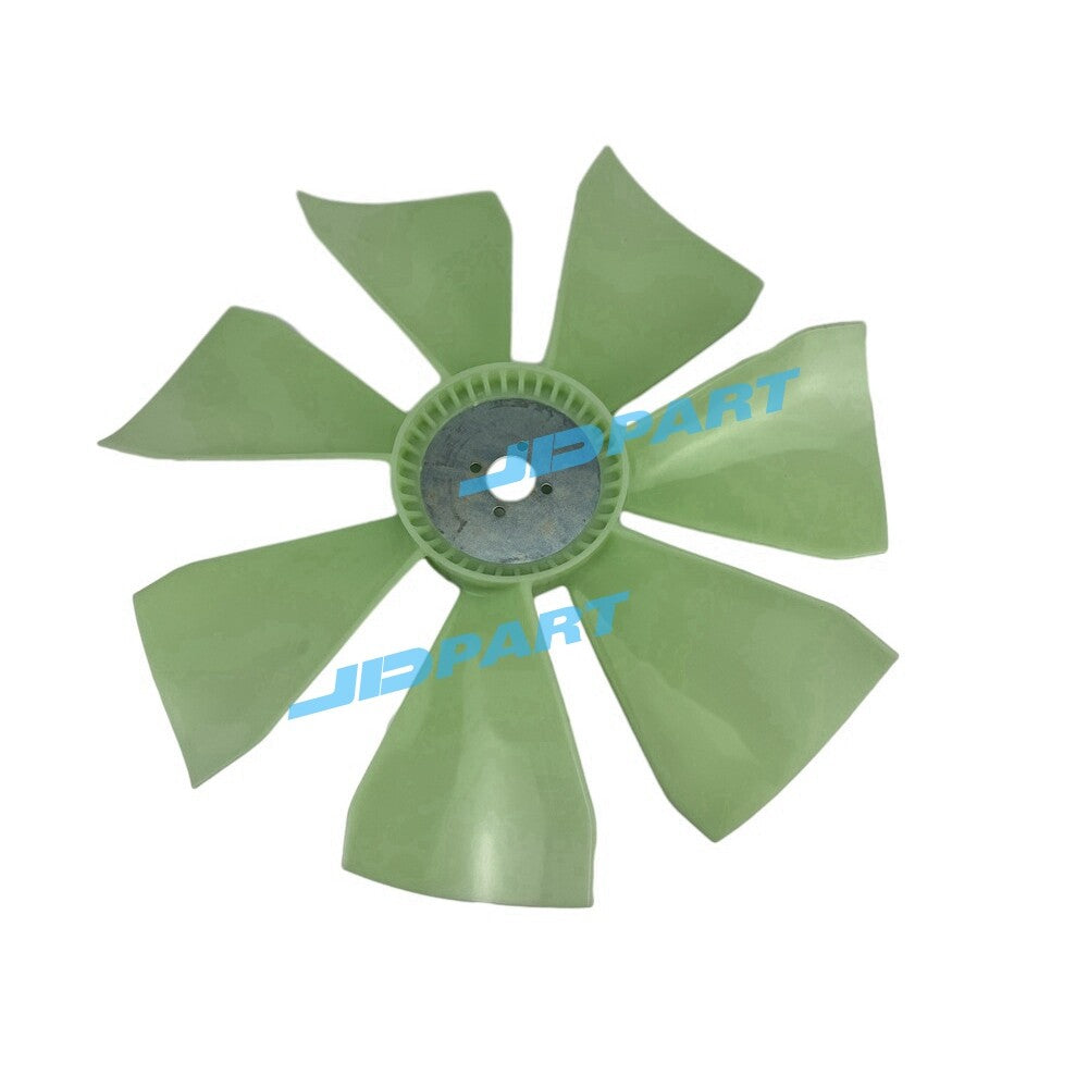 7-blade, 4-hole fan blade 320/04665 is suitable for excavator engine parts.