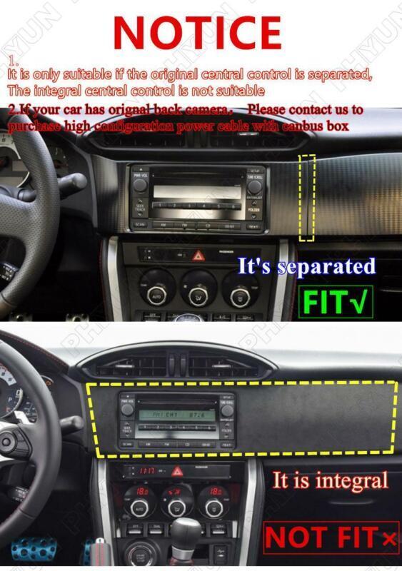 Stereo GPS 32G Radio Navigation Head Unit with Car Playback Suitable for Subaru BRZ for Scion FRS 86 n