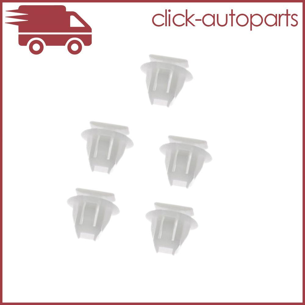Set of 5 Fit for Nissan Car Front Wheel Trim Retainer Clip 76882-JG00A White