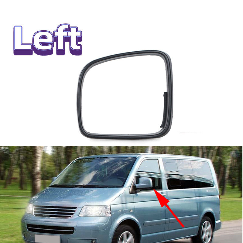 Left Rear View Mirror Door Trim Ring Bezel for VW Transporter T5 Caddy 2003-2010