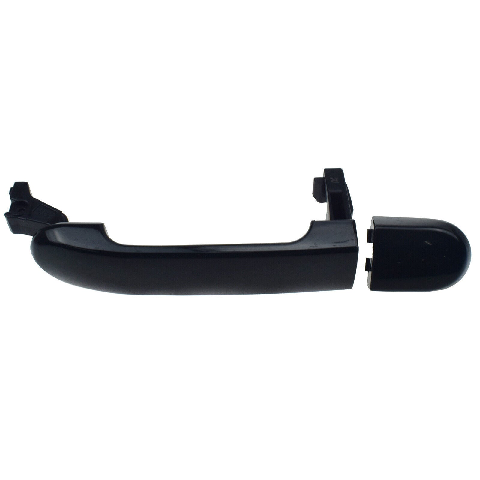 For 2007-12 for Versa Black Right Rear Passage Exterior Door Handle Right Hand - v