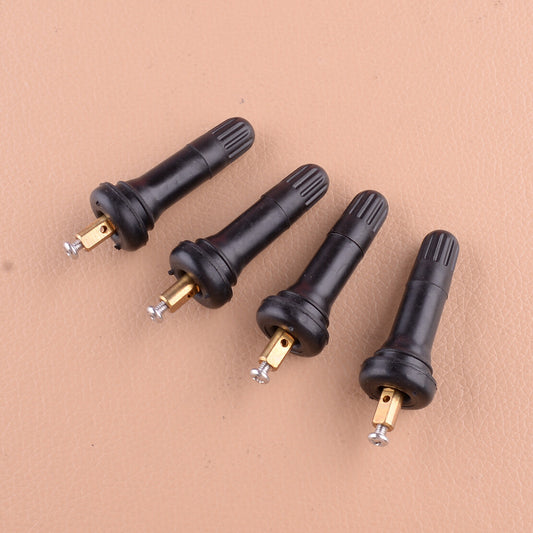 4x Fit for Renault Clio Rubber Valve Stem Tire Sensor TPMS Service Rebuild Kit Q