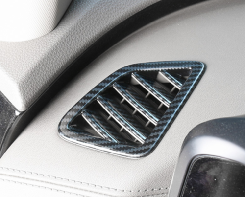 for Kia Carnival 2022-2023ABS Carbon Fiber Dashboard Upper Air Outlet Vent Cover