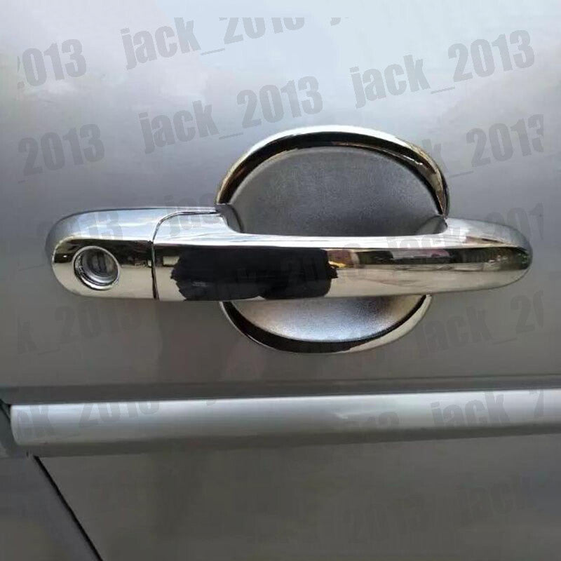 for Hyundai for Tucson 2006-2014 Chrome ABS Car Side Door Handle Cover Trim 8x