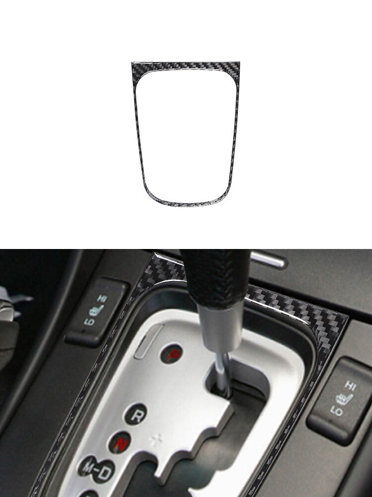 Gear Shifter Frame Trim Panel Interior Carbon Fiber for Acura TSX 2003-2008