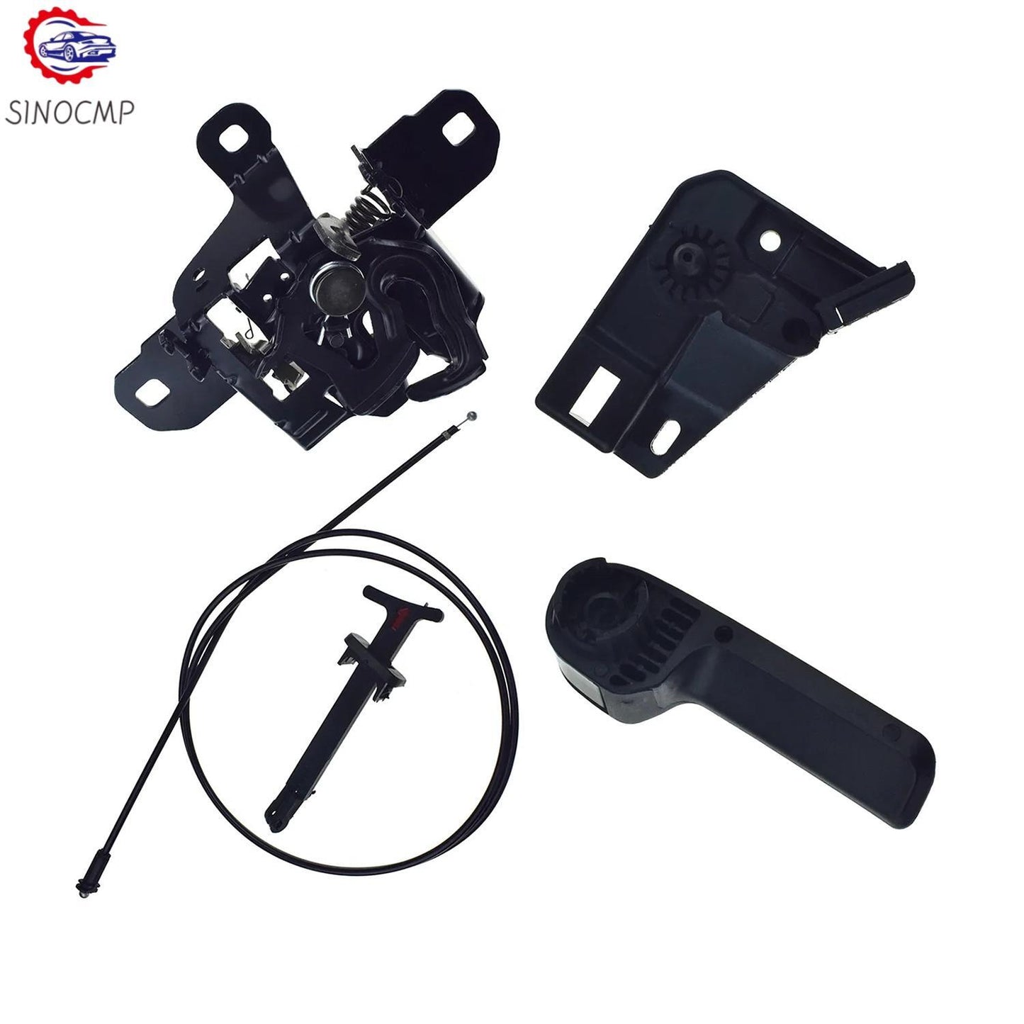 Hood Latch Pull Rod Release Handle Bracket Cable Fits for VW for Golf for Jetta for Passat