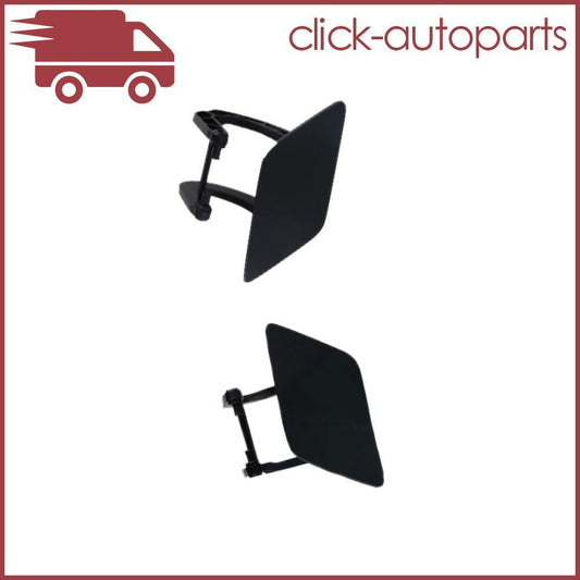 Set of 2 Headlight Washer Cover Left  Right for Mercedes W221 2006-12 Unpainted Q