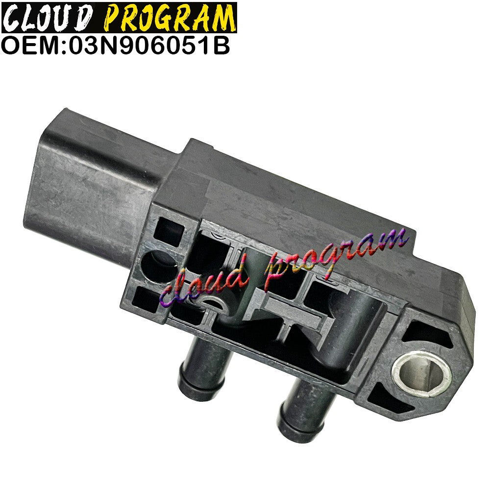 03N906051B Exhaust Differential Pressure Sensor for Audi for VW for Skoda for Seat DPF n