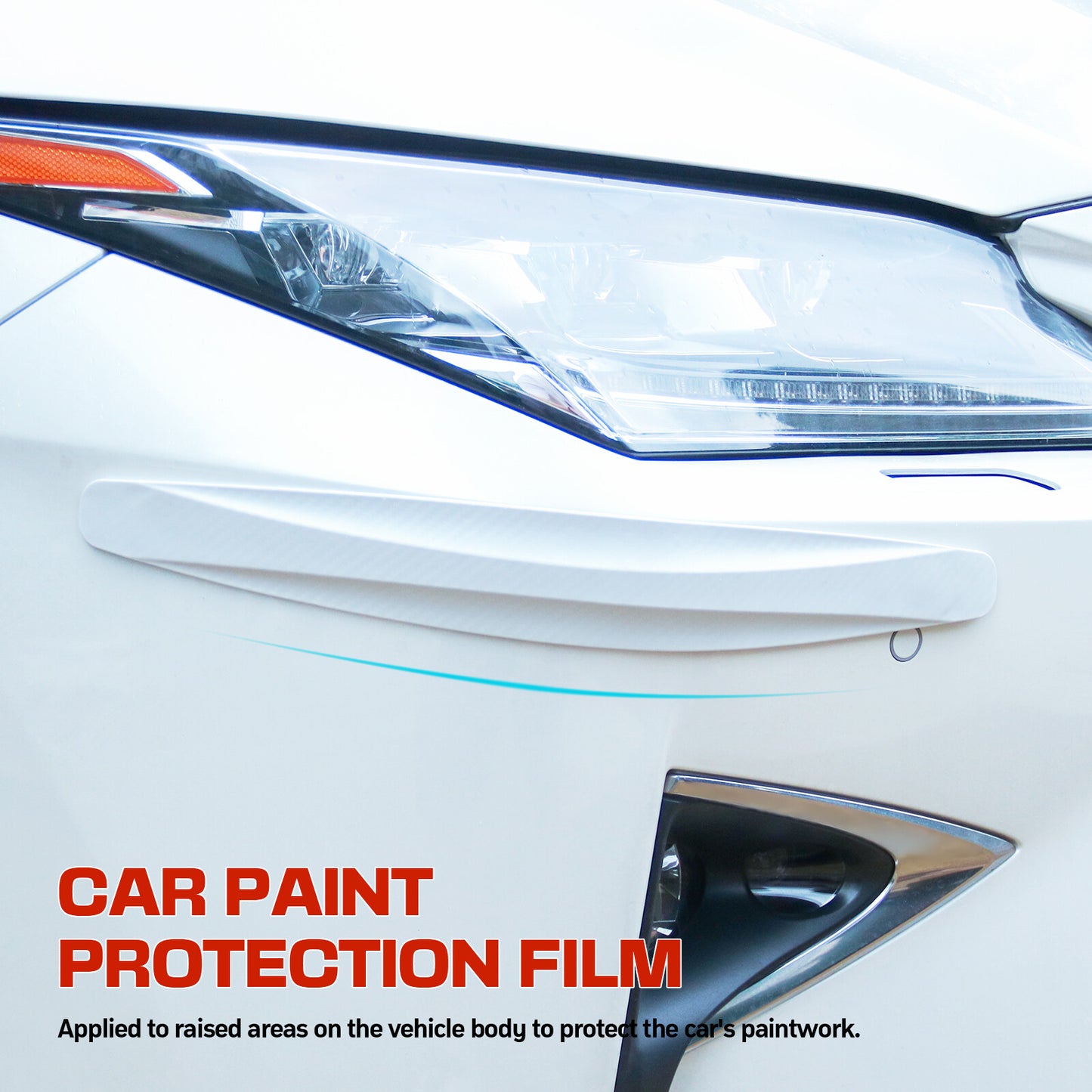 2-Pack Sporty SUV Van Rearview Mirror Rain Guard Sunshade Eyebrow Protection