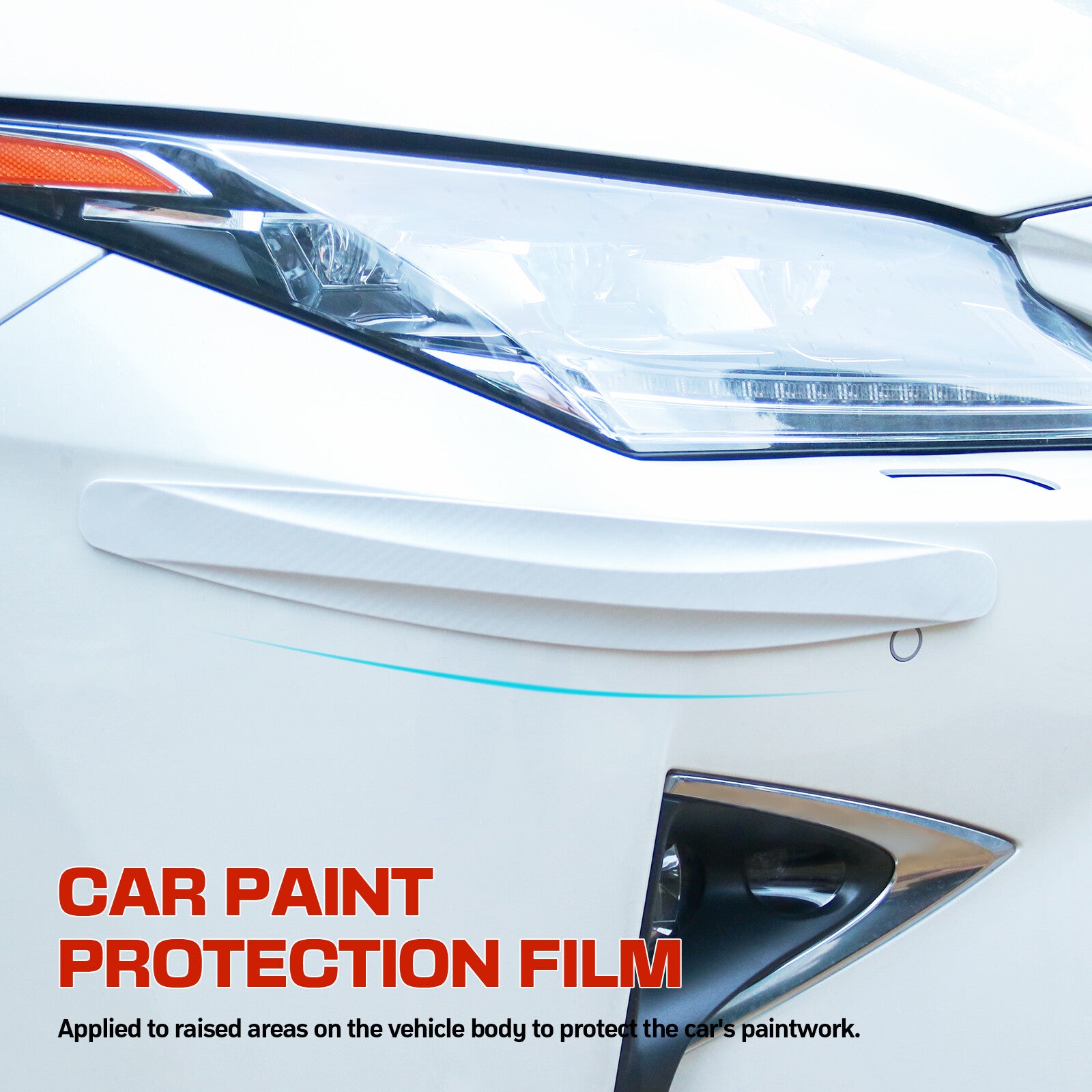 2-Pack Sporty SUV Van Rearview Mirror Rain Guard Sunshade Eyebrow Protection