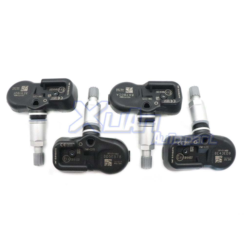 4-piece Tire Pressure Monitoring System (TPMS) PMV-C215 for Lexus LC RX 42607-48020- v