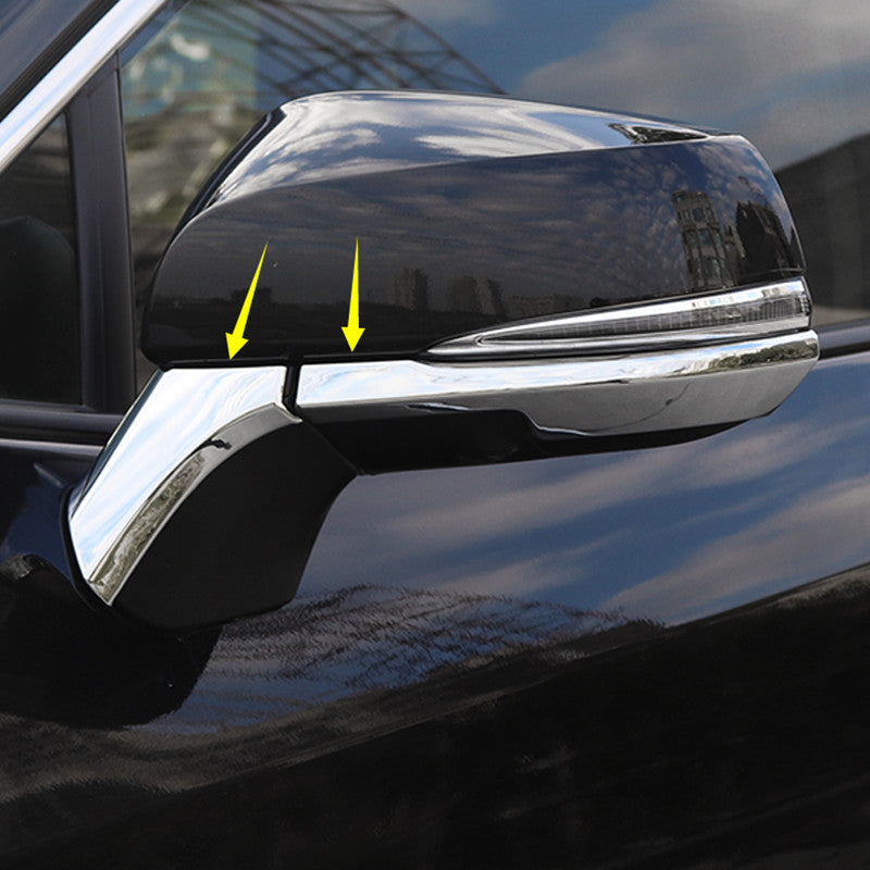 ABS Red Center Gear Shift Head Knife Cover Trim for Tundra/Sequoia 2022+- v