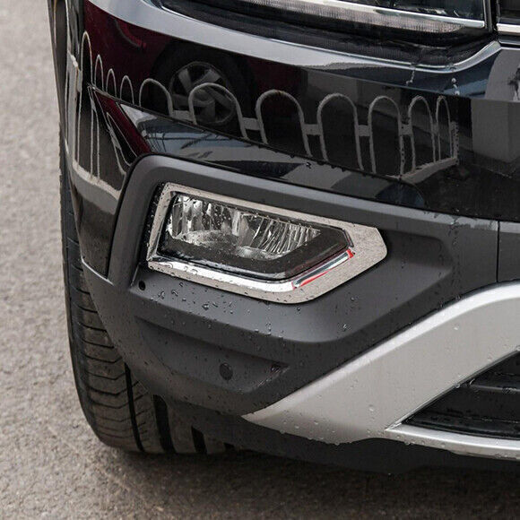 One pair of brand new front fog light bezel cover trims for VW Atlas 2018 - 2020