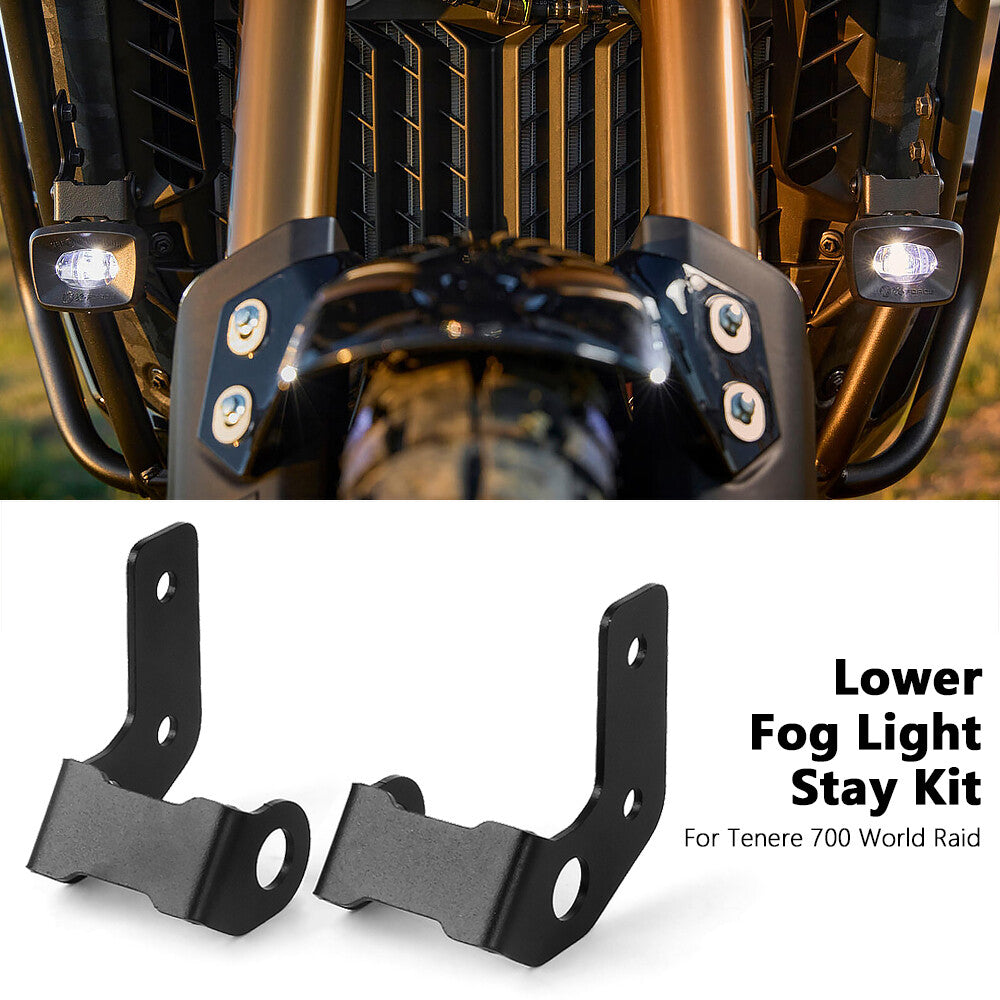Dirt Bike for Yamaha Tenere 700 Spotlight Fog Light Auxiliary Lamp Mount Bracket