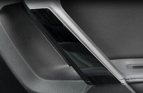 Carbon Fiber Rearview Mirror Rain Eyebrow Trim For Outlander 2022-23 v