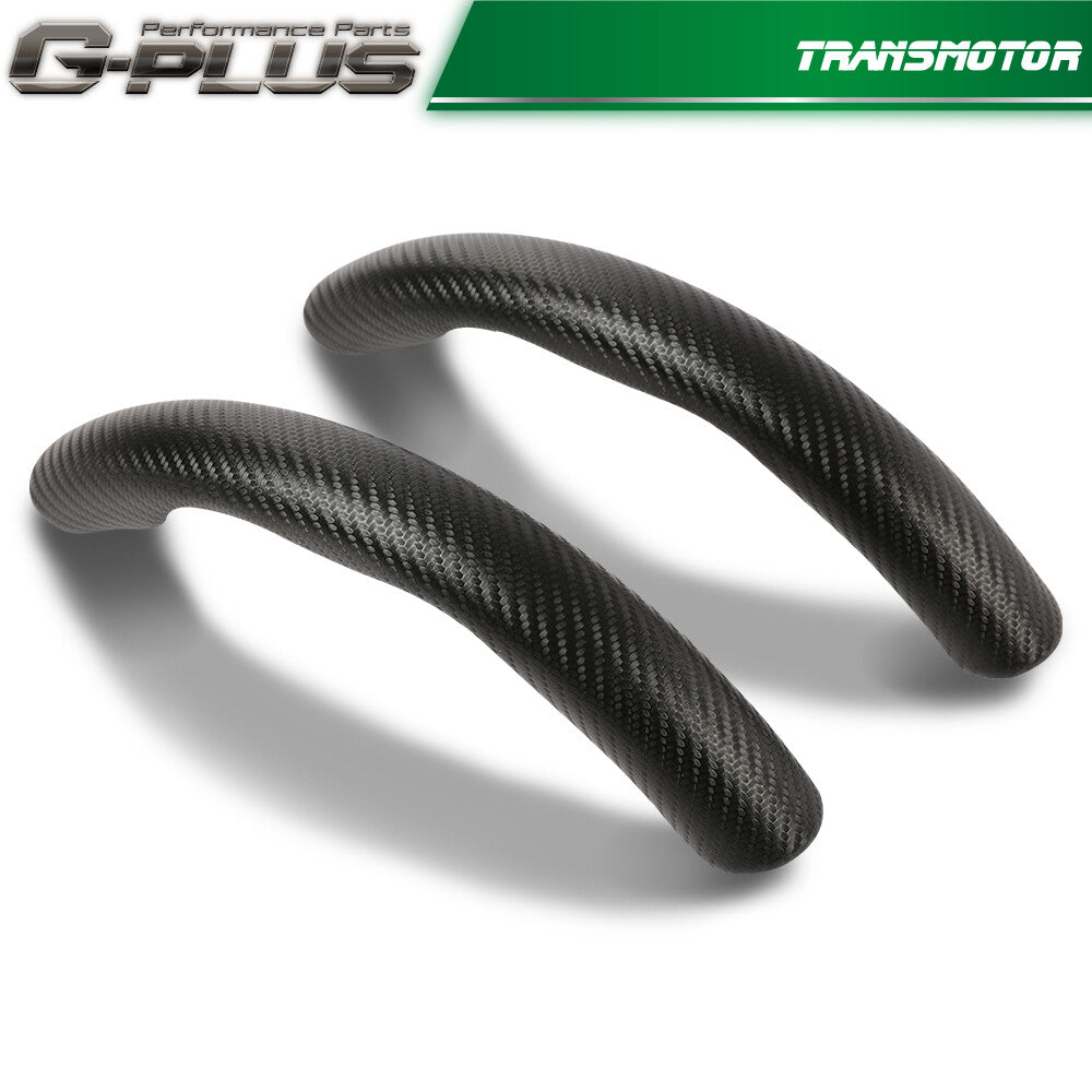 2 Pack 15 Inch/38cm Car Steering Wheel Cover Non-slip Carbon Fiber Auto Accessories - v