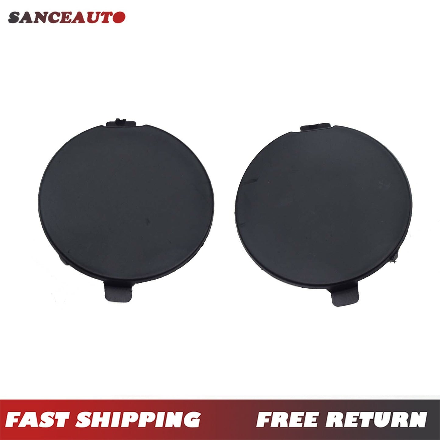pair of new rear bumper hooks/tow covers for Mazda 3 Axela 2014-2018. n