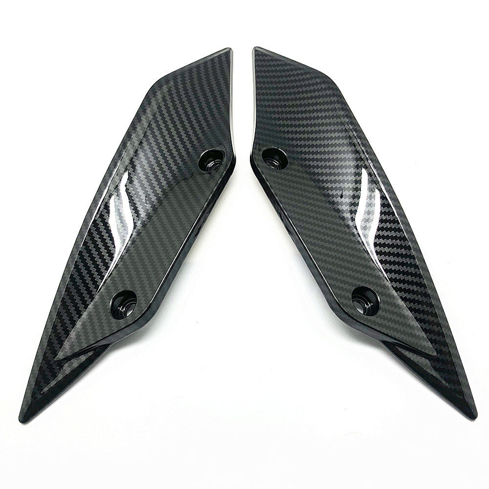 Gloss Carbon Fibre Front Spoiler Winglets Fairing For 2015-2018 for BMW S1000RR HP4