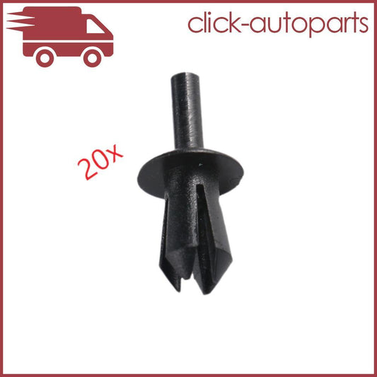 Fits For W201 W123 R129 R170 R171 20Pcs Radiator Housing Push Type Retainer Q