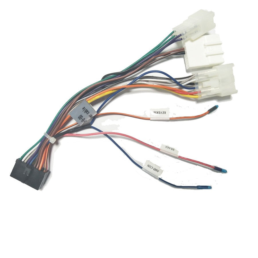 Stereo Wiring Harness Connector Adapter Android Power Cable Harness for Toyota Q