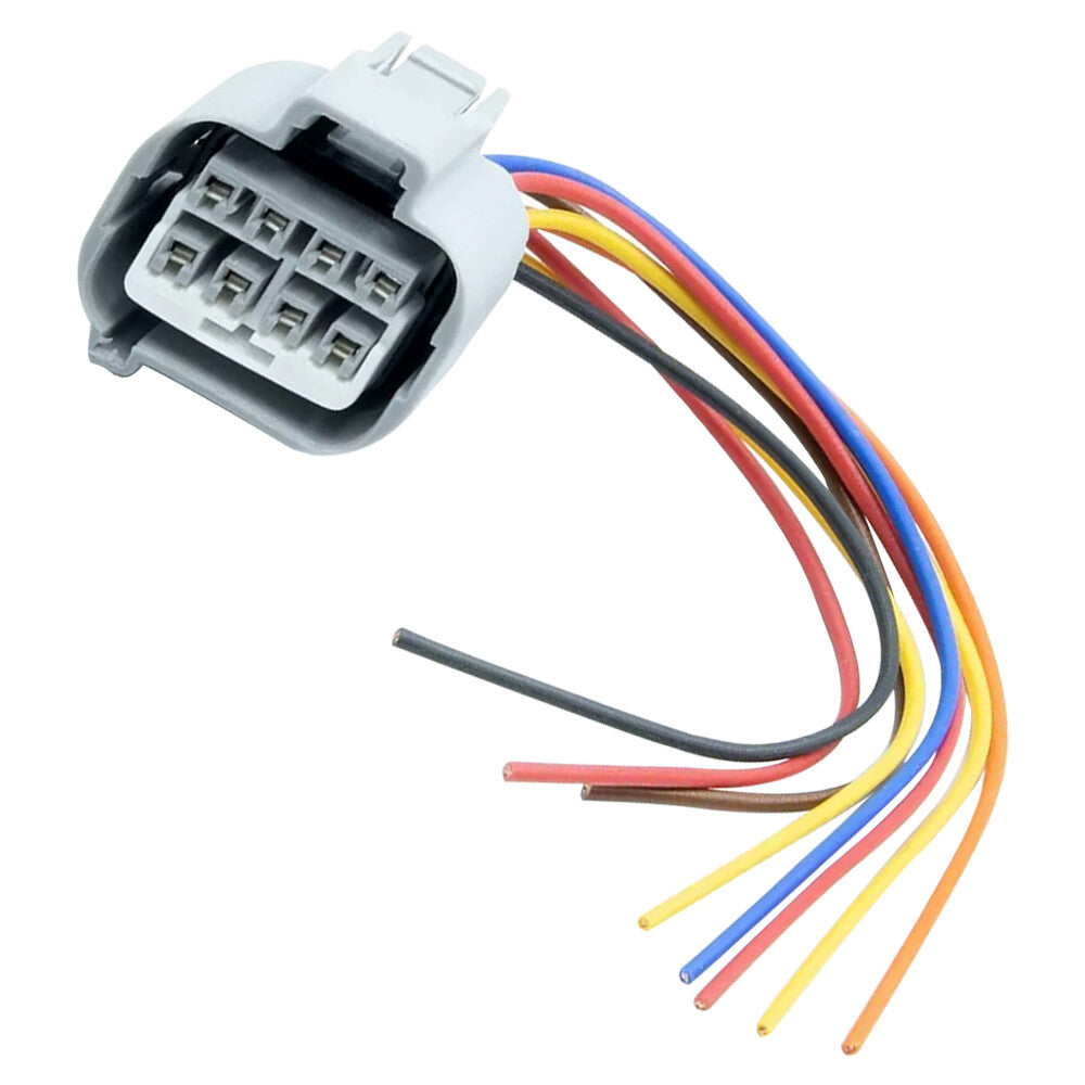 8 Pins Headlghts Assembled Connector Plug W/ Wires for Camry GX460 90980-10897 Q