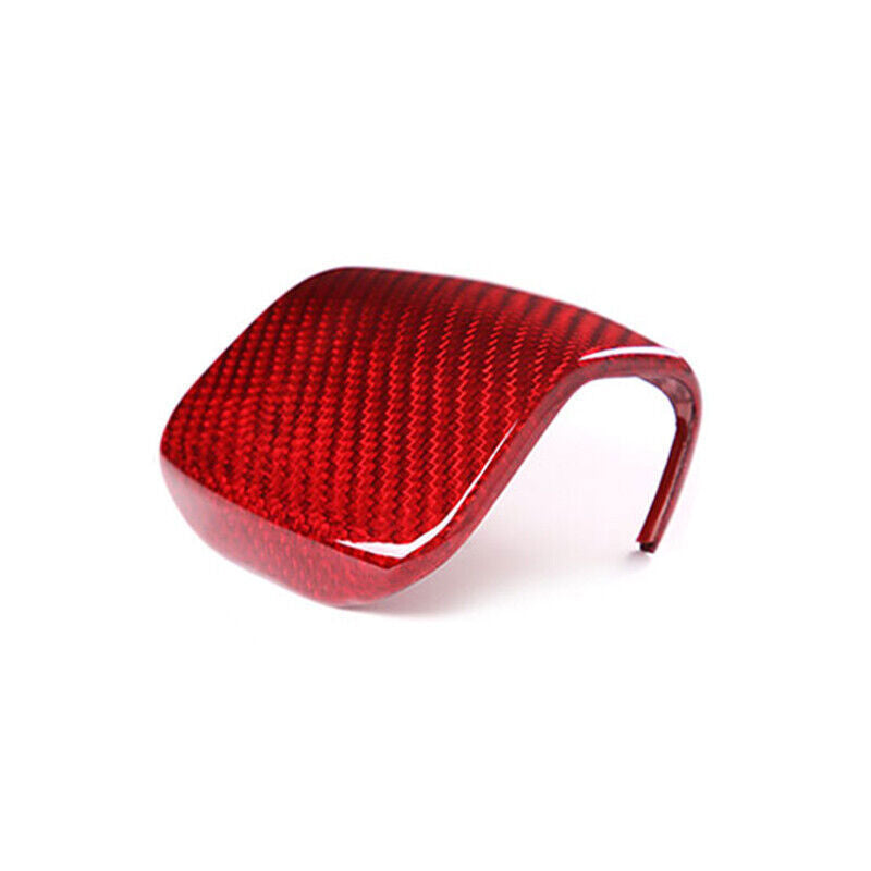 Red Carbon Fiber Console Gear Shift Knob Trim for Range Rover Sport 2023-2024 n