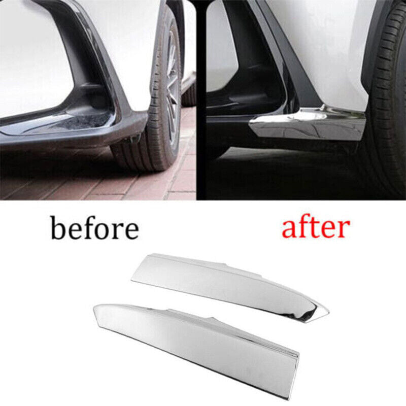 Chrome Front Bumpers Lip Side Skirt Splitter for Lexus NX 250 350h 450 2022-2024 n