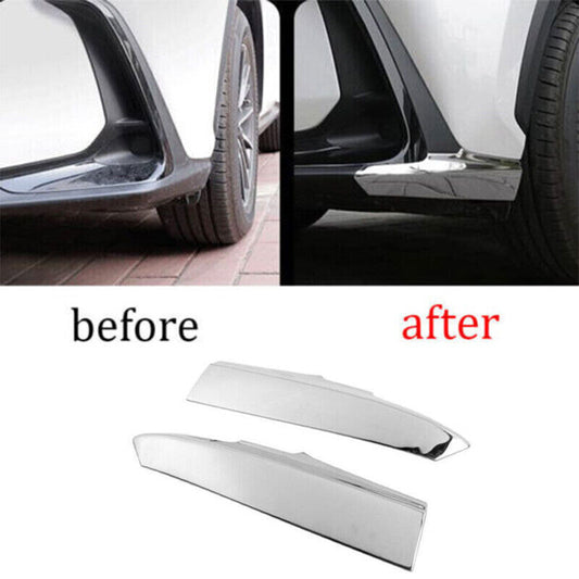 Chrome Front Bumpers Lip Side Skirt Splitter for Lexus NX 250 350h 450 2022-2024 n