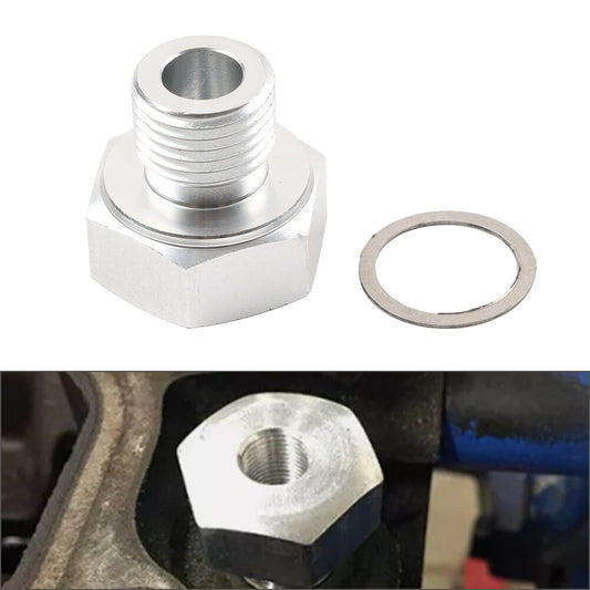 Male M16x1.5 to 1/8 NPT Oil Pressure Sensor Adapter For GM LS Engines Swap Q