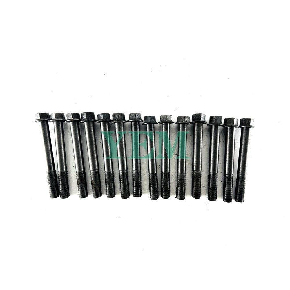 1 Set Engine Head Bolt 14pcs For Yanmar 3TN100 Engine 3TN100 Cylinder Head Bolt