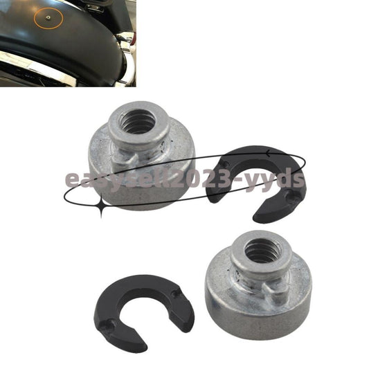 Fender for Seat Nut 2 kits Fit for Harley Davidson for Seat Bolt Replaces 59768-97 Hot