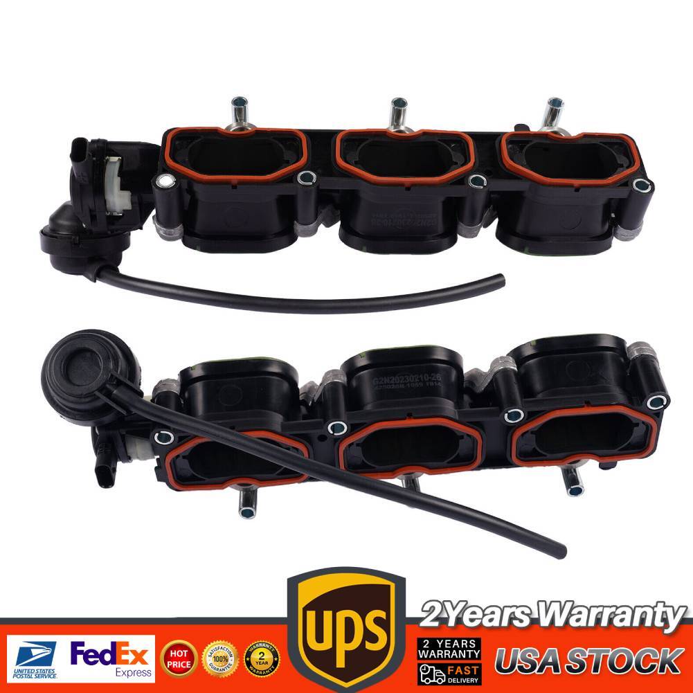Left And Right Intake Manifolds 06E133109 for Audi S4 S5 for A6 A7 Q5 Q7 V6 3.0 TSI Q